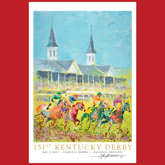 KENTUCKY DERBY 151 – GOLD FOIL LIMITED EDITION PRINT