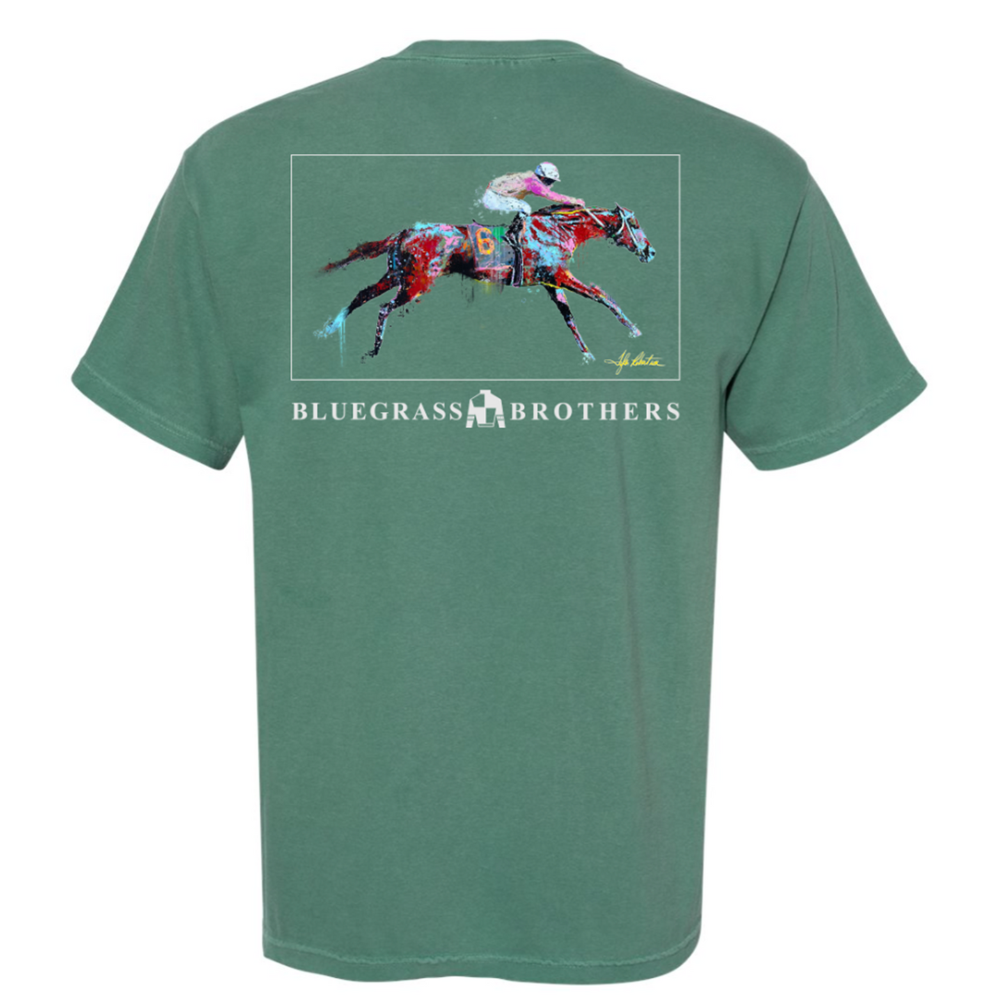 THE STRIDE ON BY - LIGHT GREEN